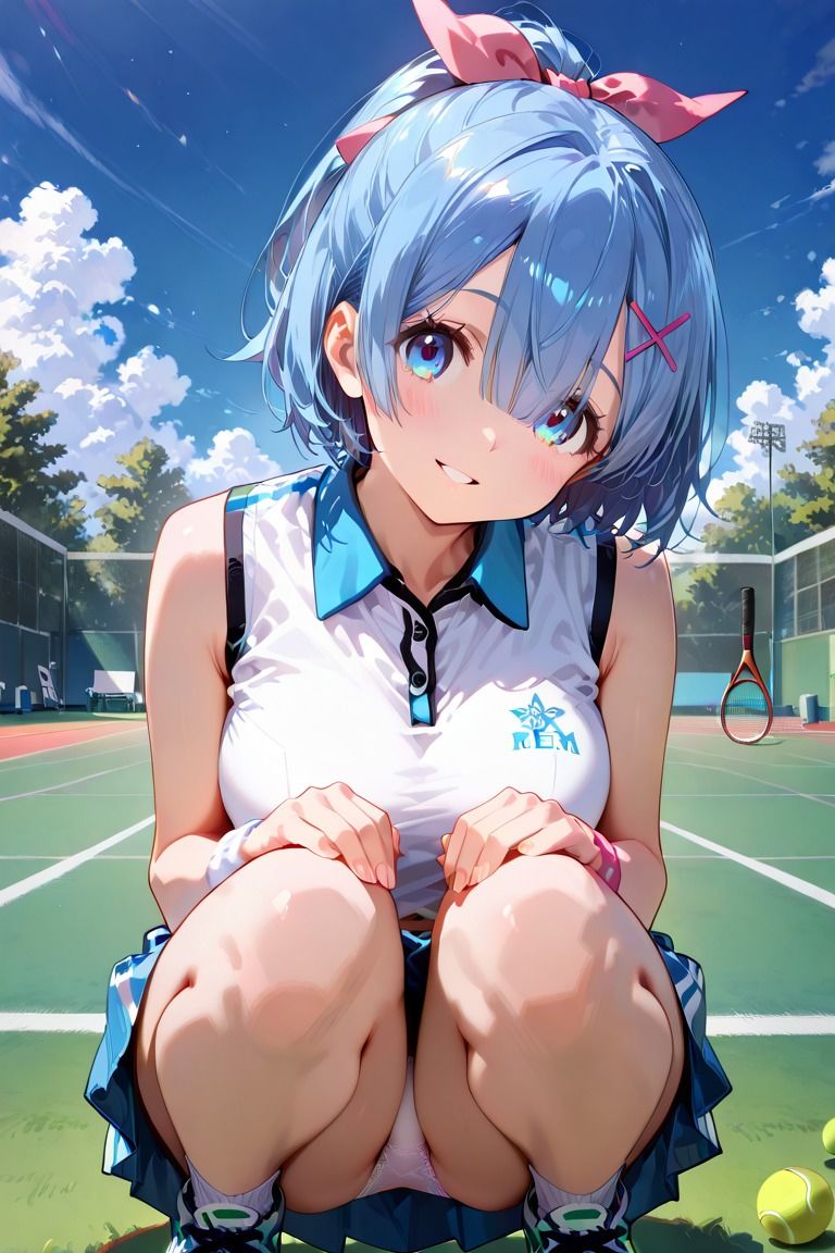 れ〇りんのびしょ濡れテニス部 - サンプル画像 3