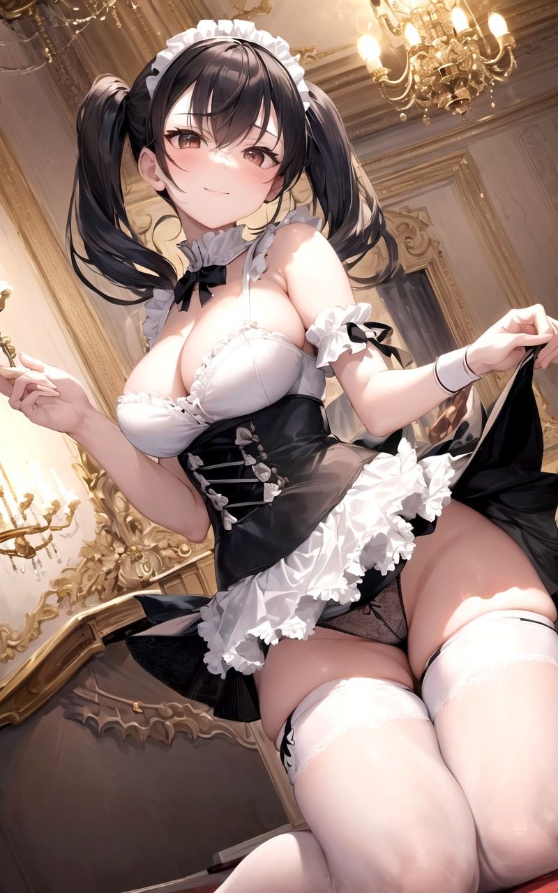 爆乳メイドご主人の言いなり - サンプル画像 5