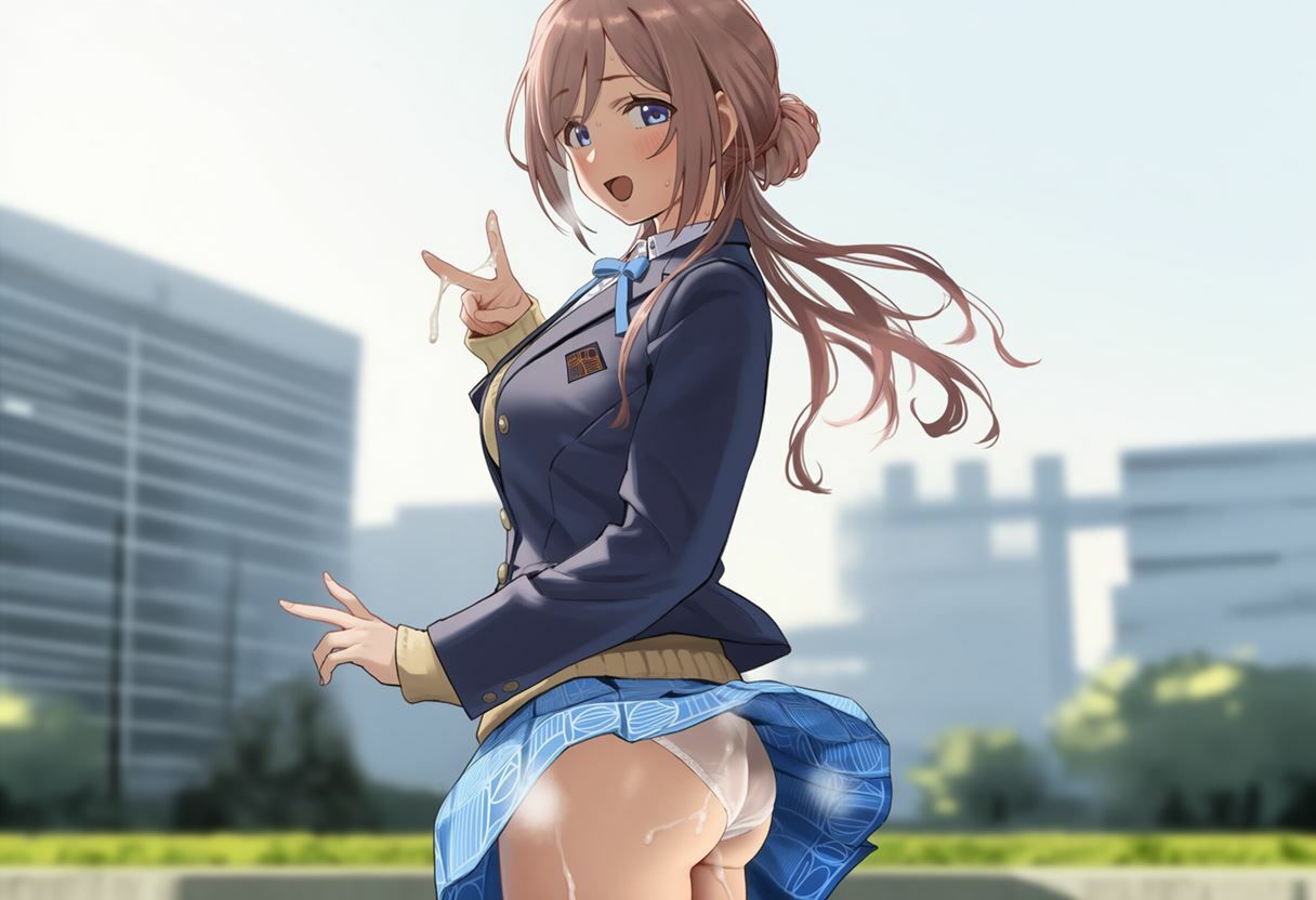 姫崎莉波 大量ぱんつ【アニメ風】 - サンプル画像 5