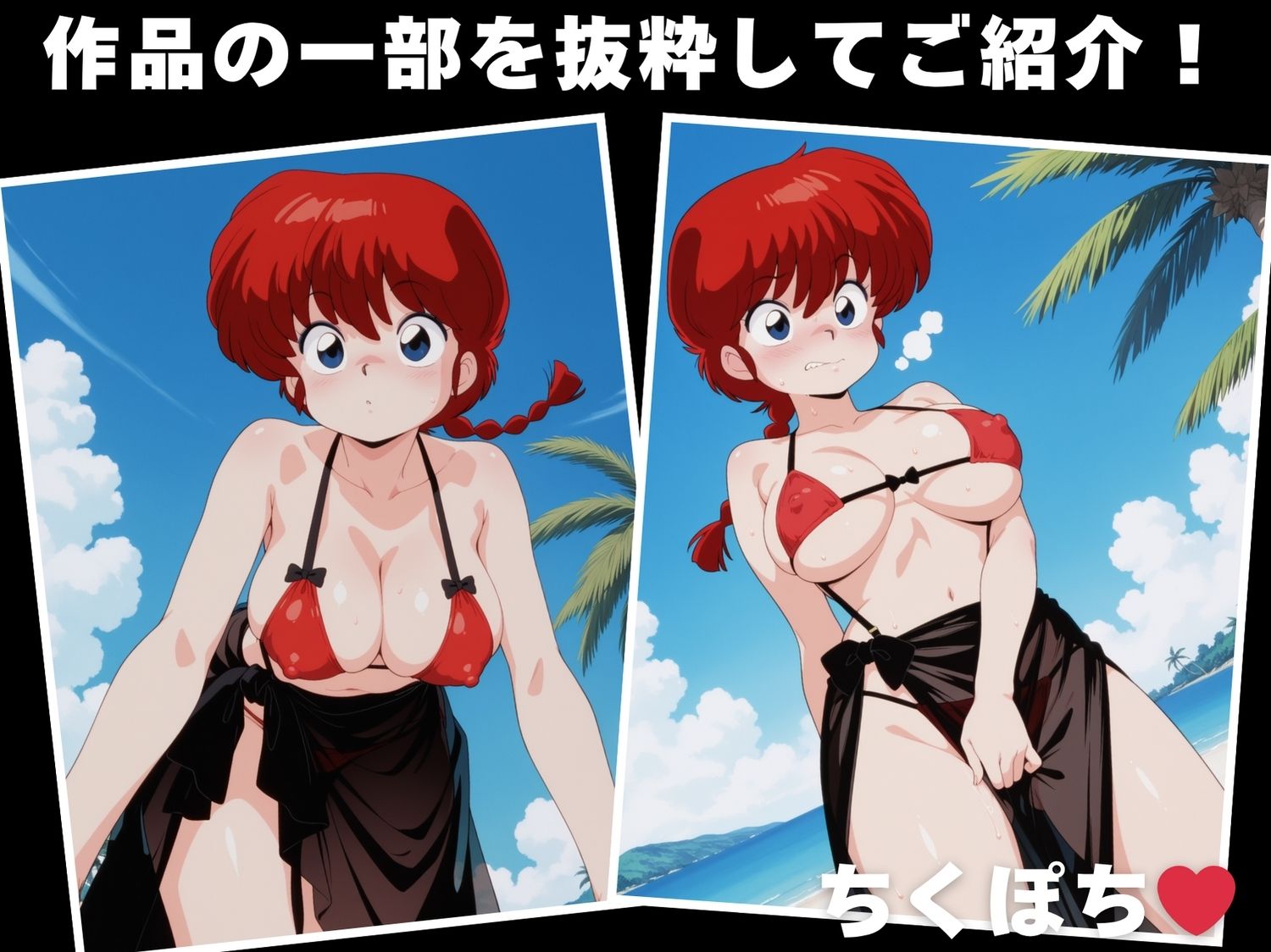 【催●・水着・妊娠】早●女 乱馬 - サンプル画像 1