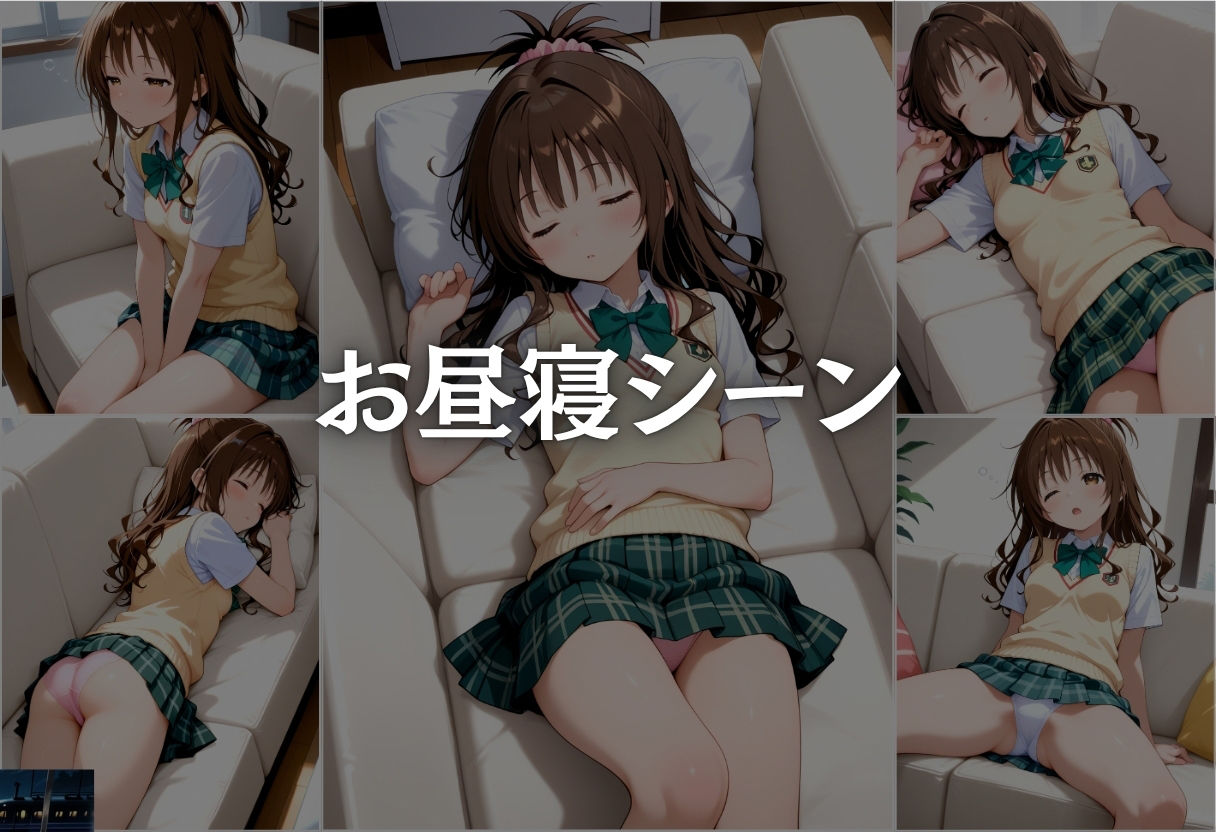 昼寝中の結城美柑、睡眠姦されイキまくる。目を覚ました頃には手遅れだった、、 - サンプル画像 3