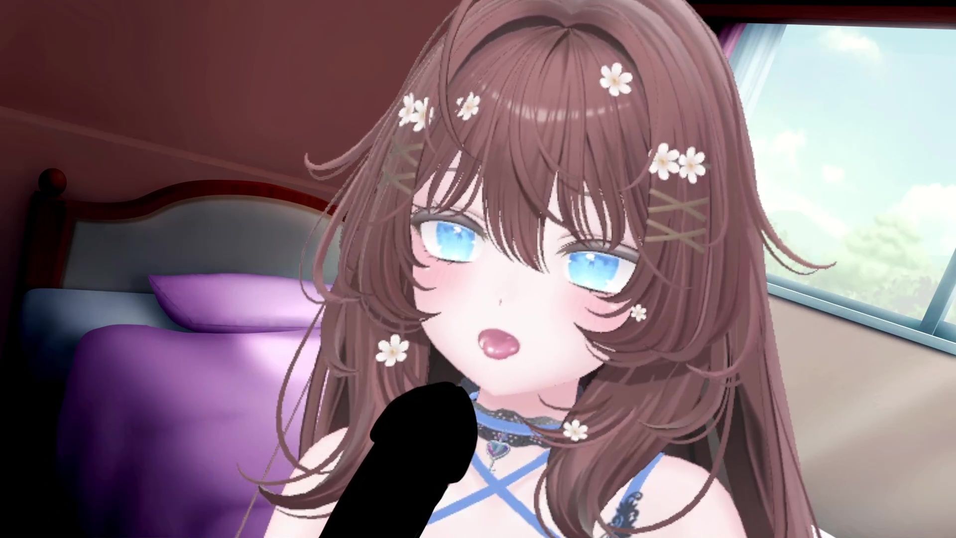 【ポプロ昼枠リレー】甘々ふぇらでお昼の搾精＆くりいじり/井栗まろん - サンプル画像 2