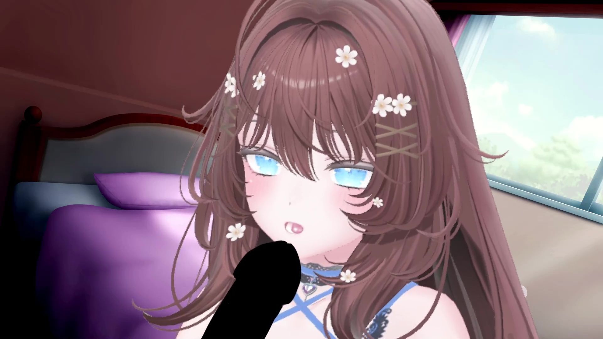 【ポプロ昼枠リレー】甘々ふぇらでお昼の搾精＆くりいじり/井栗まろん - サンプル画像 3