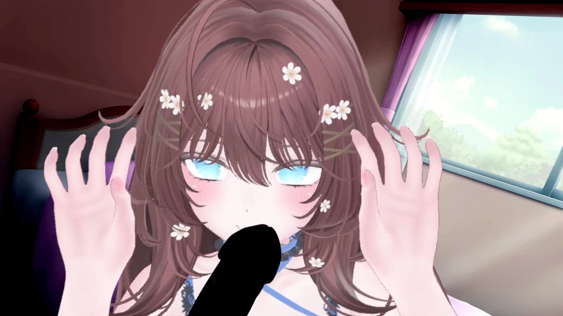 【ポプロ昼枠リレー】甘々ふぇらでお昼の搾精＆くりいじり/井栗まろん - サンプル画像 4