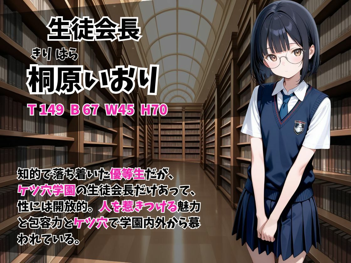 ケツ穴学園 生徒会編 - サンプル画像 2