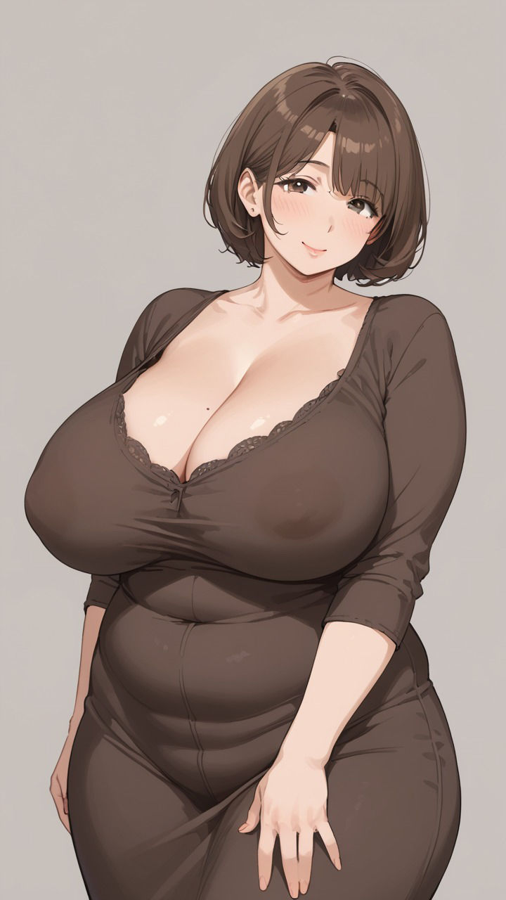 未亡人になったぽっちゃりな母さんとの禁断の近親相姦 - サンプル画像 1