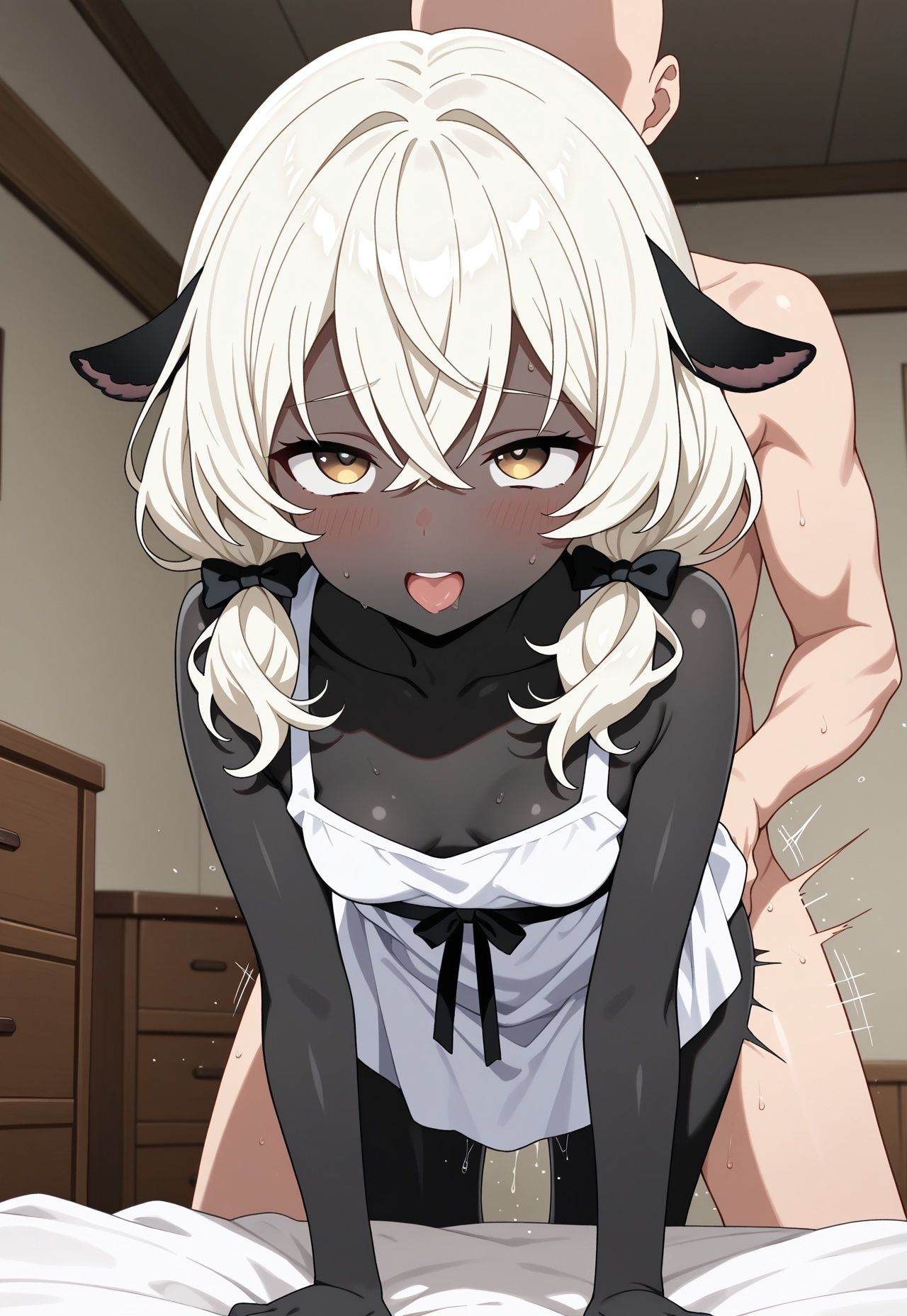 うちのヤギ娘が草食系じゃなかった件 - サンプル画像 9