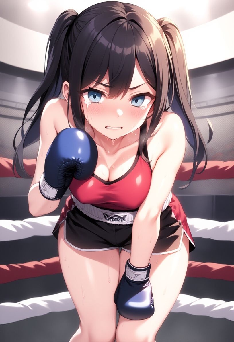 美少女AIイラストコレクション3 敗北ポーズ編 - サンプル画像 1