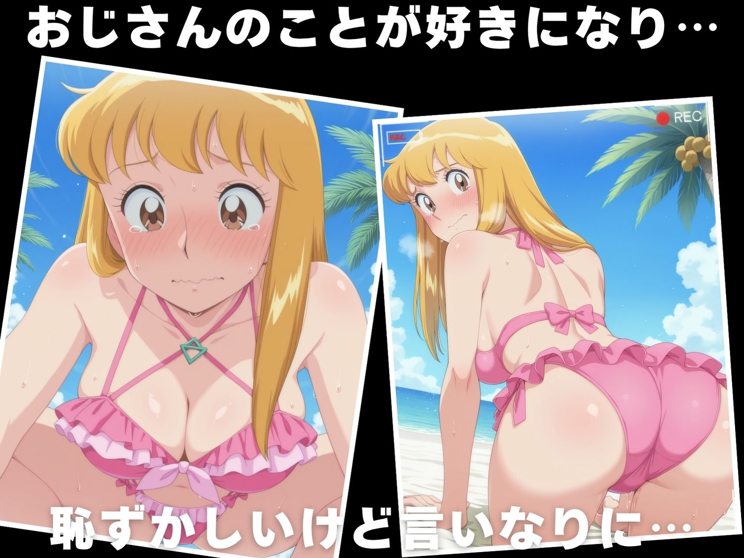 【催●・水着・妊娠】秋本・カ●リーヌ・麗子 - サンプル画像 3
