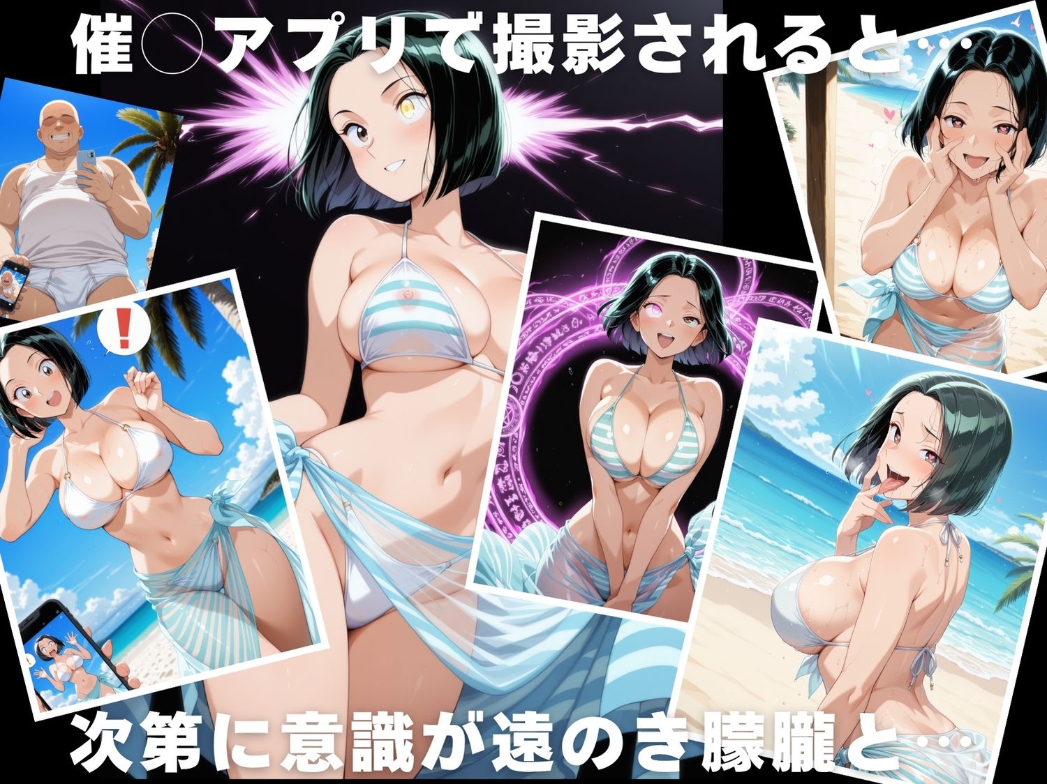 【催●・水着・妊娠】早●女 リカ - サンプル画像 2