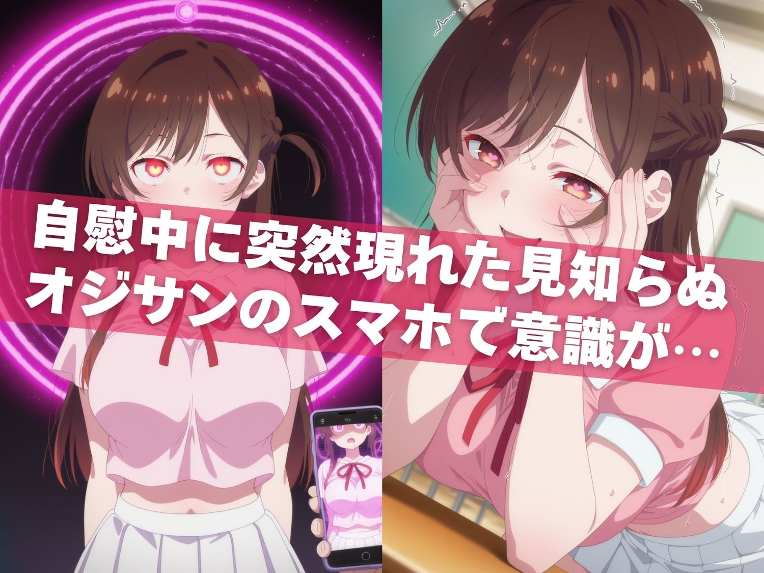 オナニー覗かれ、寝取られて  彼●、お借りします 〜 学校編 〜 おじさんに暴かれた秘密 - サンプル画像 4