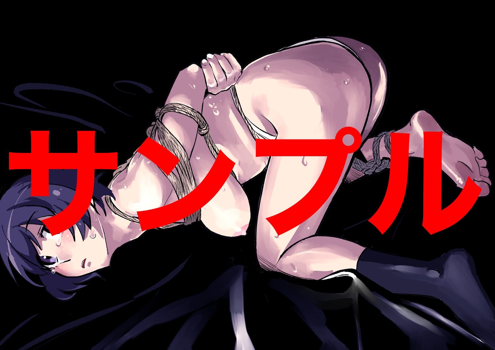羽川翼SM緊縛画集 - サンプル画像 1