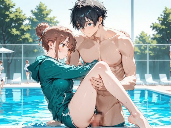 水泳部先輩は攻められたい - サンプル画像 10