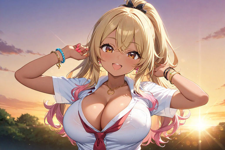 放課後、中出しビッチ - サンプル画像 1