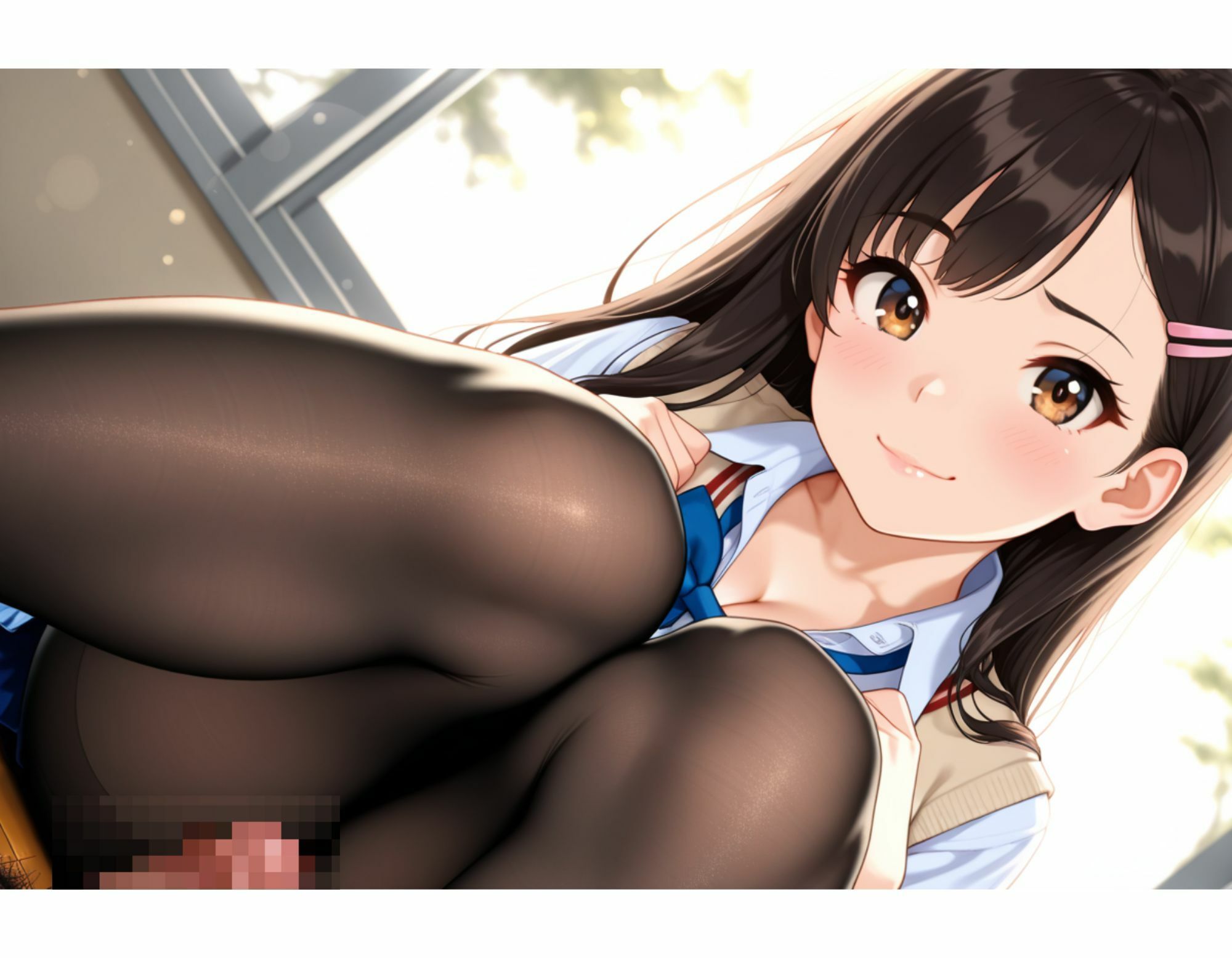育性女子  黒タイツ編 - サンプル画像 5