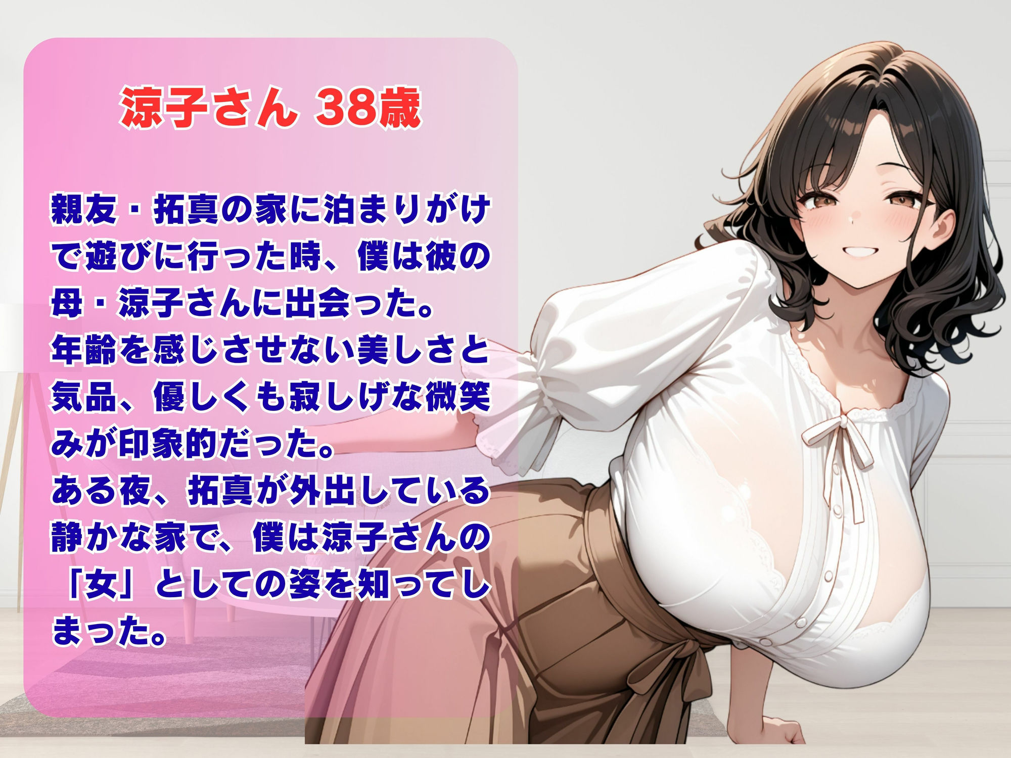 親友の母に恋をした - サンプル画像 1
