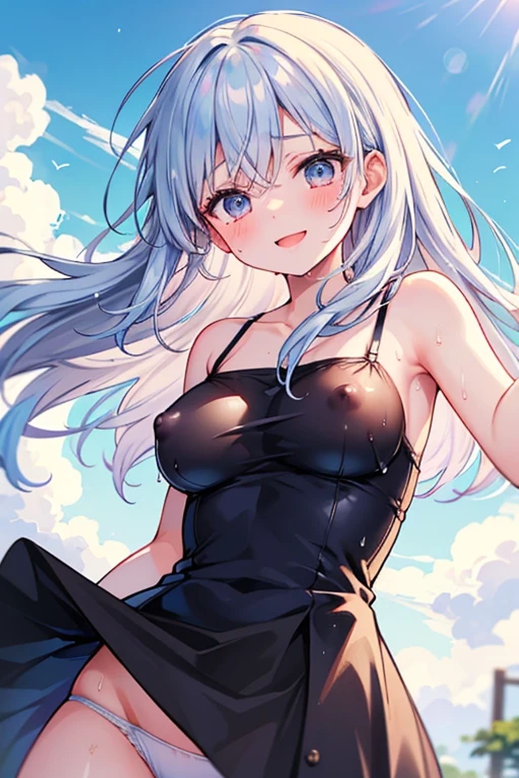 帰省したら巨乳に育っていた姪っ子と再会。無防備すぎるので…ヤった - サンプル画像 2