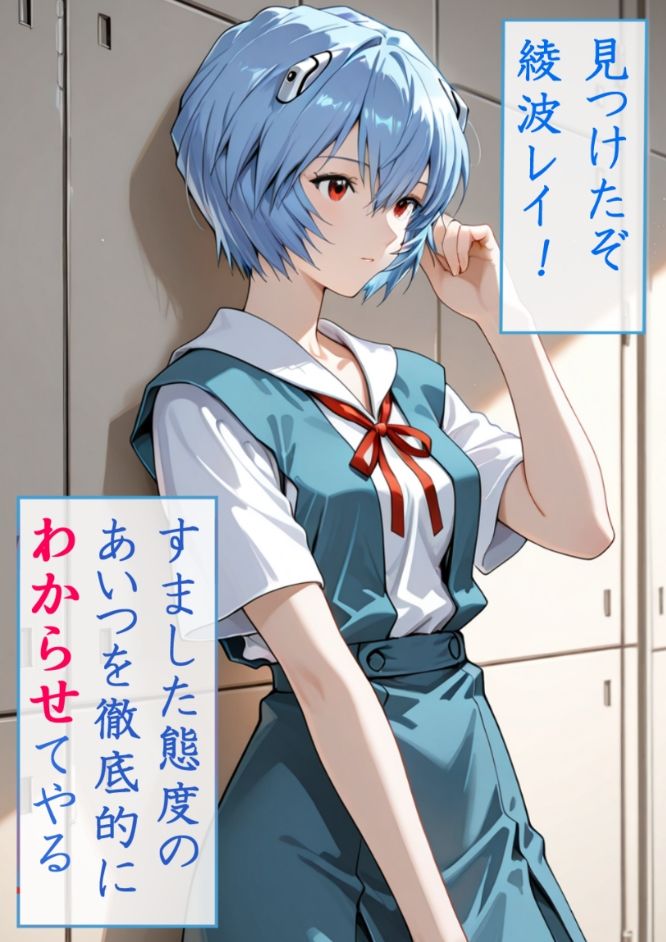 綾波レイ  わからせ調教 - サンプル画像 1