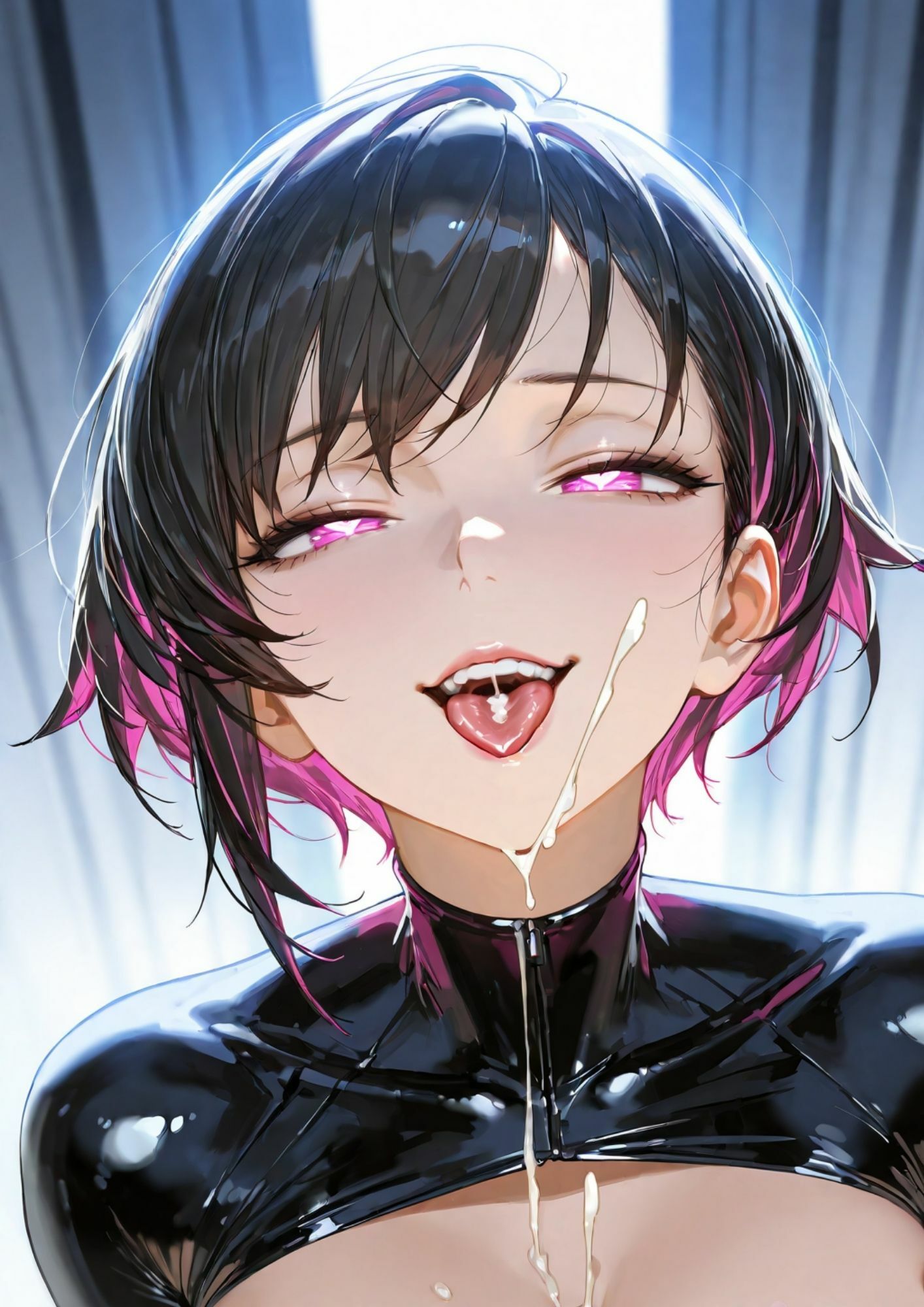 Black Velvet Heat〜黒革の下の熱〜 - サンプル画像 3