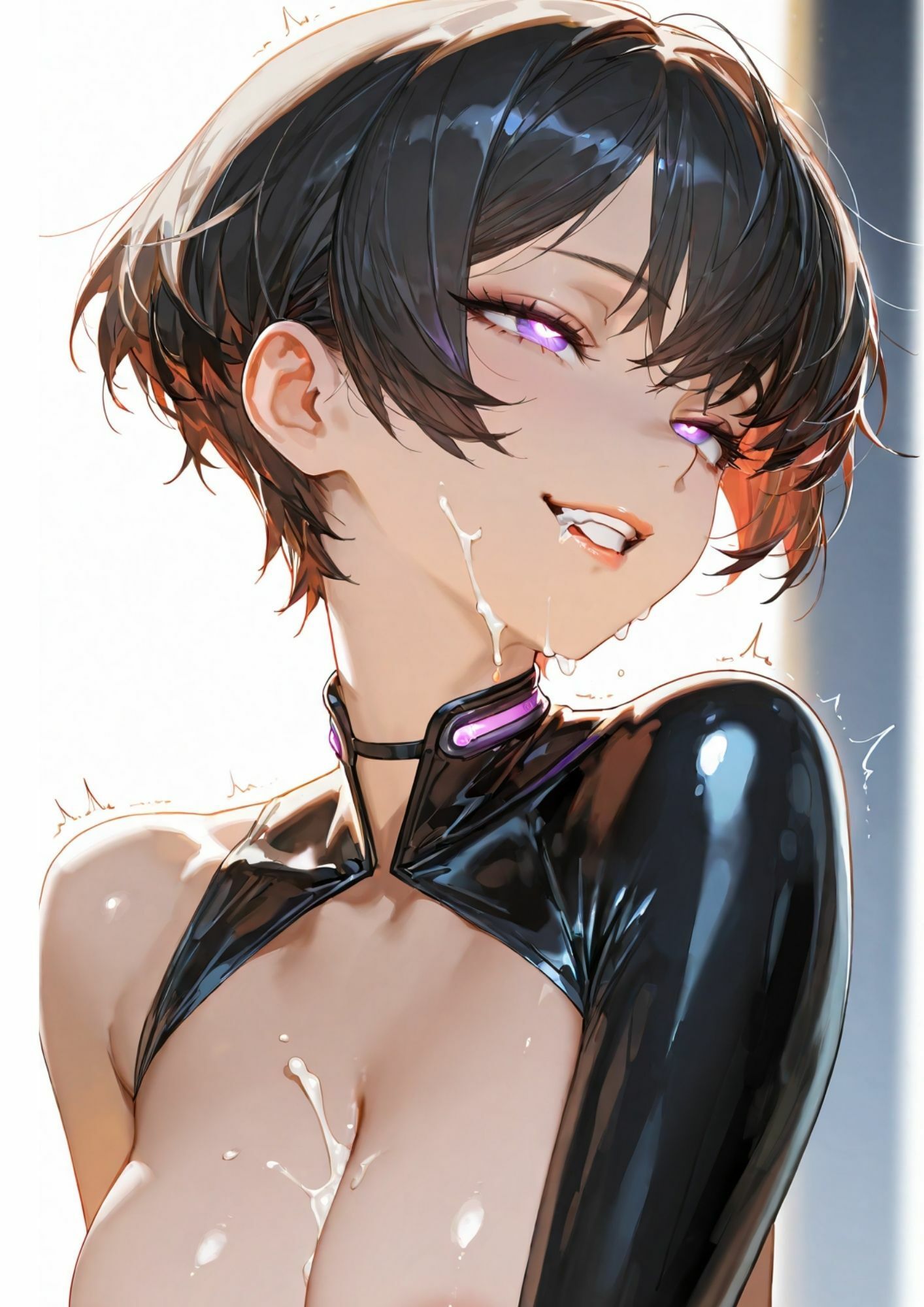 Black Velvet Heat〜黒革の下の熱〜 - サンプル画像 5