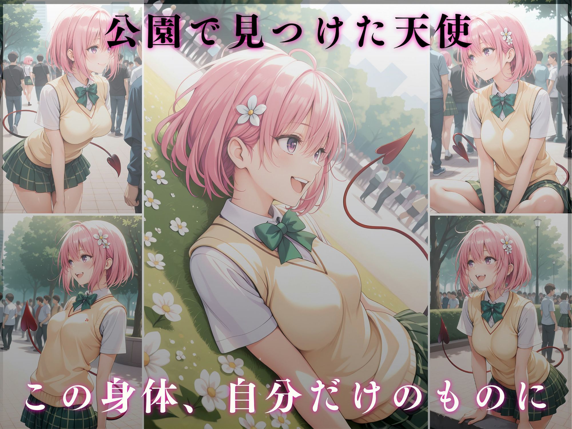 【アノシタ。Vol.1】カワイイあの子を犯したい  公園催●:モモ・ベリア・デビルー〇編 従順化プロローグ385枚CG集 - サンプル画像 1