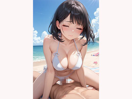 居眠りしていた水着美女はオタクくんとラブラブHしたい！！ - サンプル画像 4
