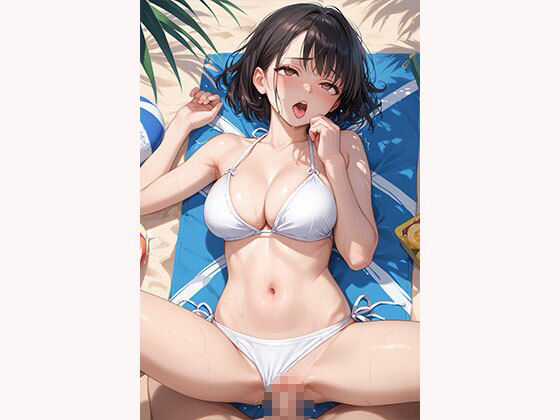 居眠りしていた水着美女はオタクくんとラブラブHしたい！！ - サンプル画像 5