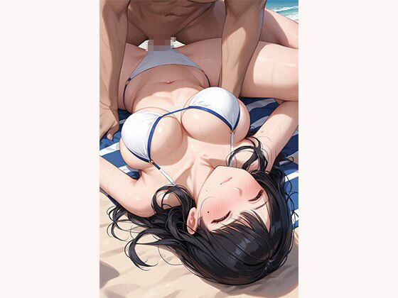 居眠りしていた水着美女はオタクくんとラブラブHしたい！！ - サンプル画像 7