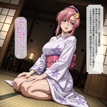 シリース？01ラクス風1「夜宴の花──支援者たちへの秘められた奉仕」 - サンプル画像 2