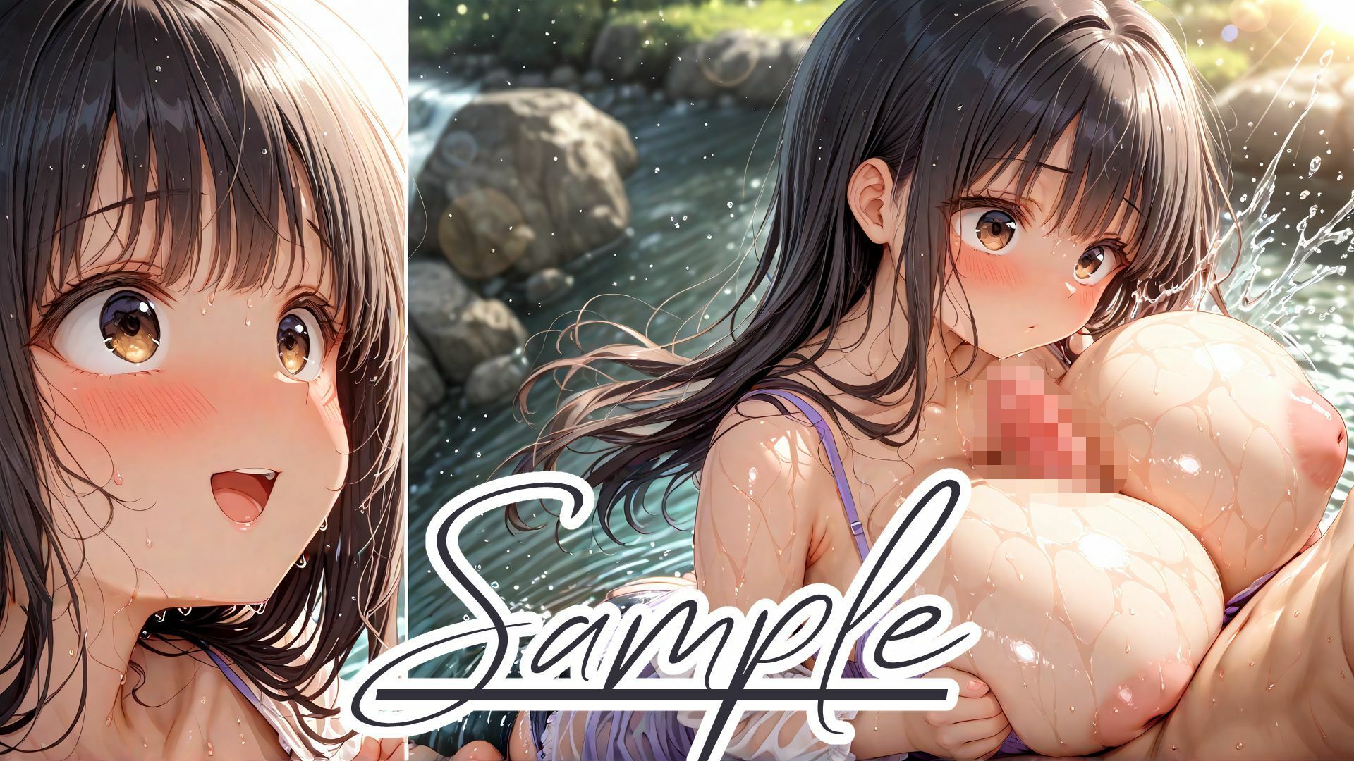 【マルチビュー】川遊び＆私服えっちコレクション特盛 - サンプル画像 6