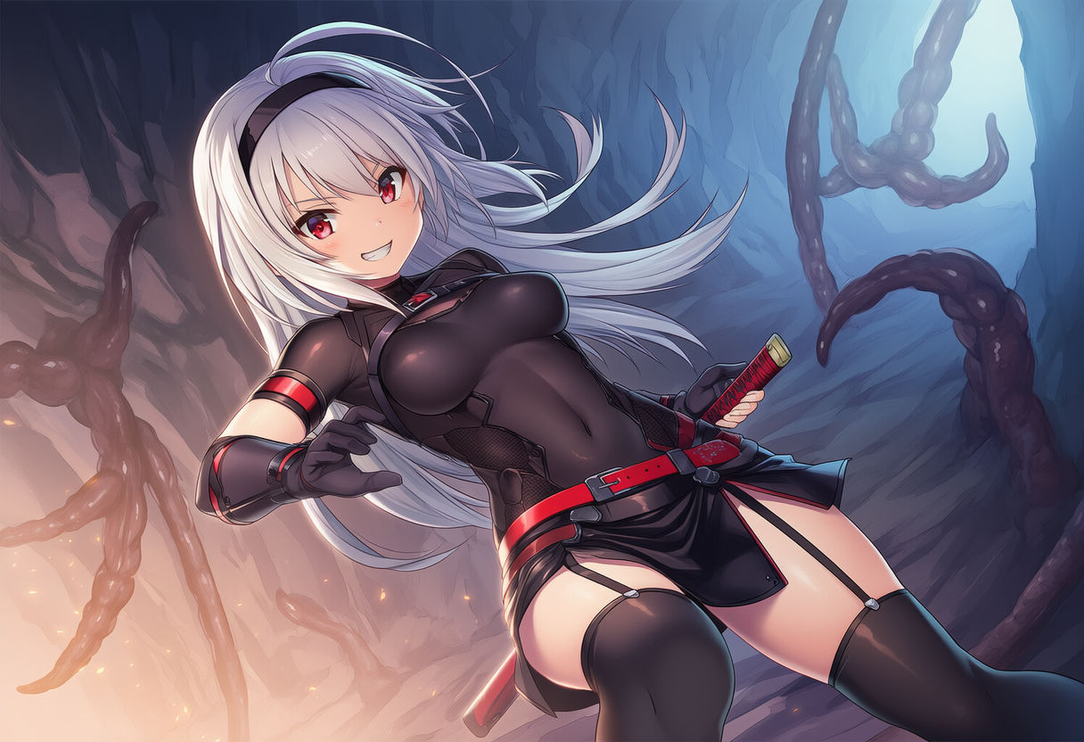 リアと淫獄の触手ダンジョン - サンプル画像 3