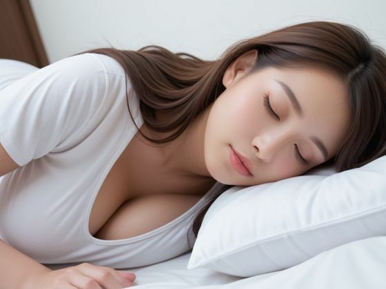 出張先でセクハラ上司とまさかの相部屋に・・・朝まで続く絶倫性交に不覚にも感じてしまったFカップ元グラドル人妻 - サンプル画像 1