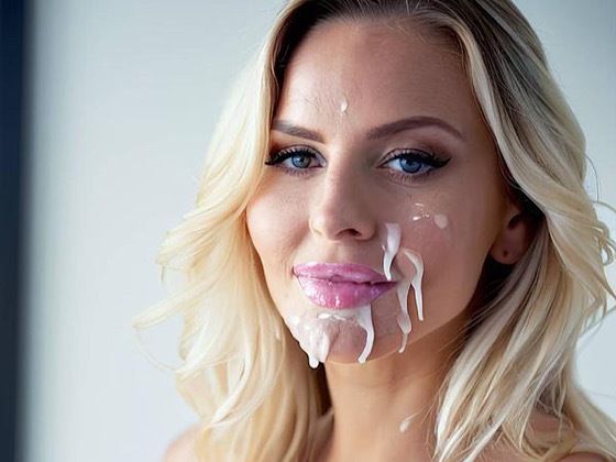 外国人人妻にぶっかけ1