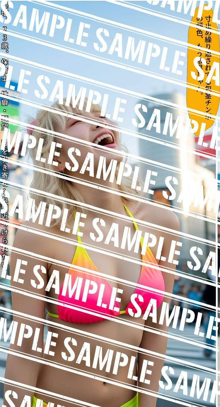 街撮りエロビキニGAL in 渋谷 〜視線でヌかせる極上ボディ〜 vol.1 - サンプル画像 4