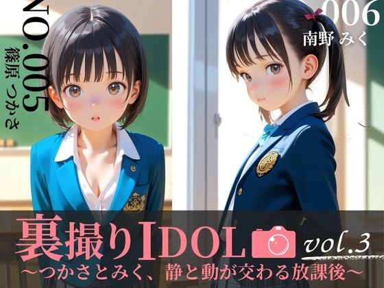 裏撮りIDOL vol.3 〜つかさとみく、静と動が交わる放課後〜