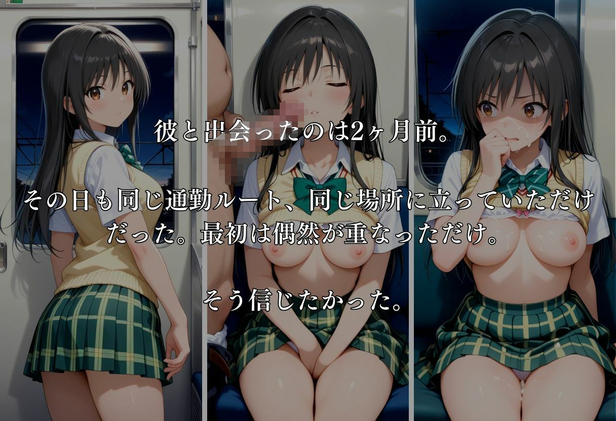 通勤電車で犯●れ続け、妊娠した私 〜小手川唯〜 - サンプル画像 4