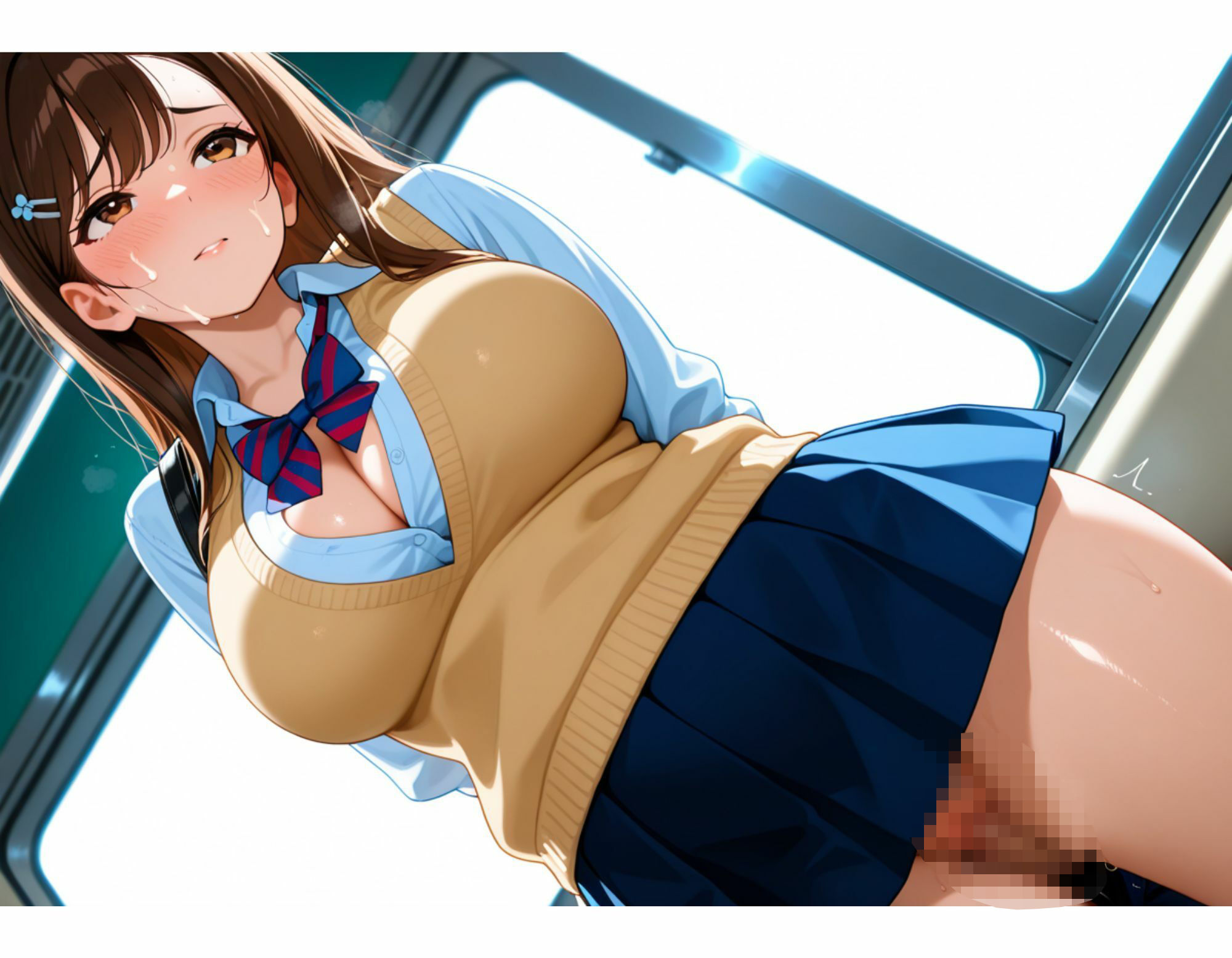 育性女子  ちかん電車編 - サンプル画像 5