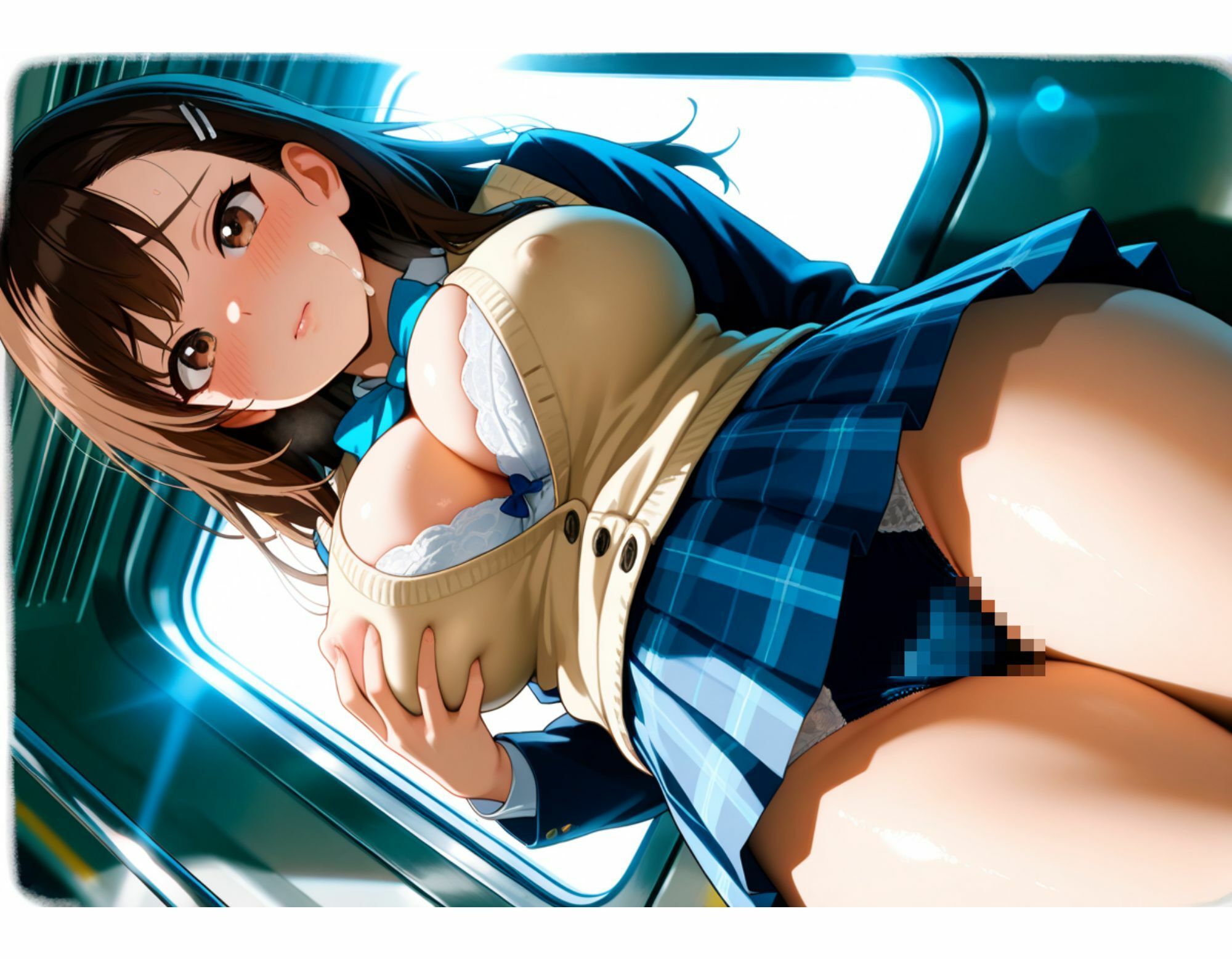 育性女子  ちかん電車編 - サンプル画像 9