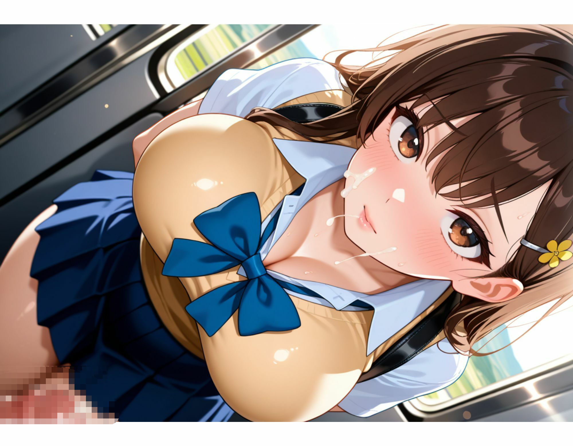 育性女子  ちかん電車編 - サンプル画像 10