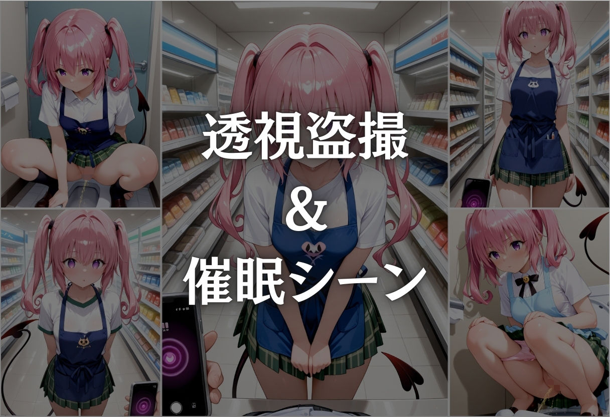 コンビニバイト中に催●され中出しされまくるナナ・アスタ・デビルーク - サンプル画像 4