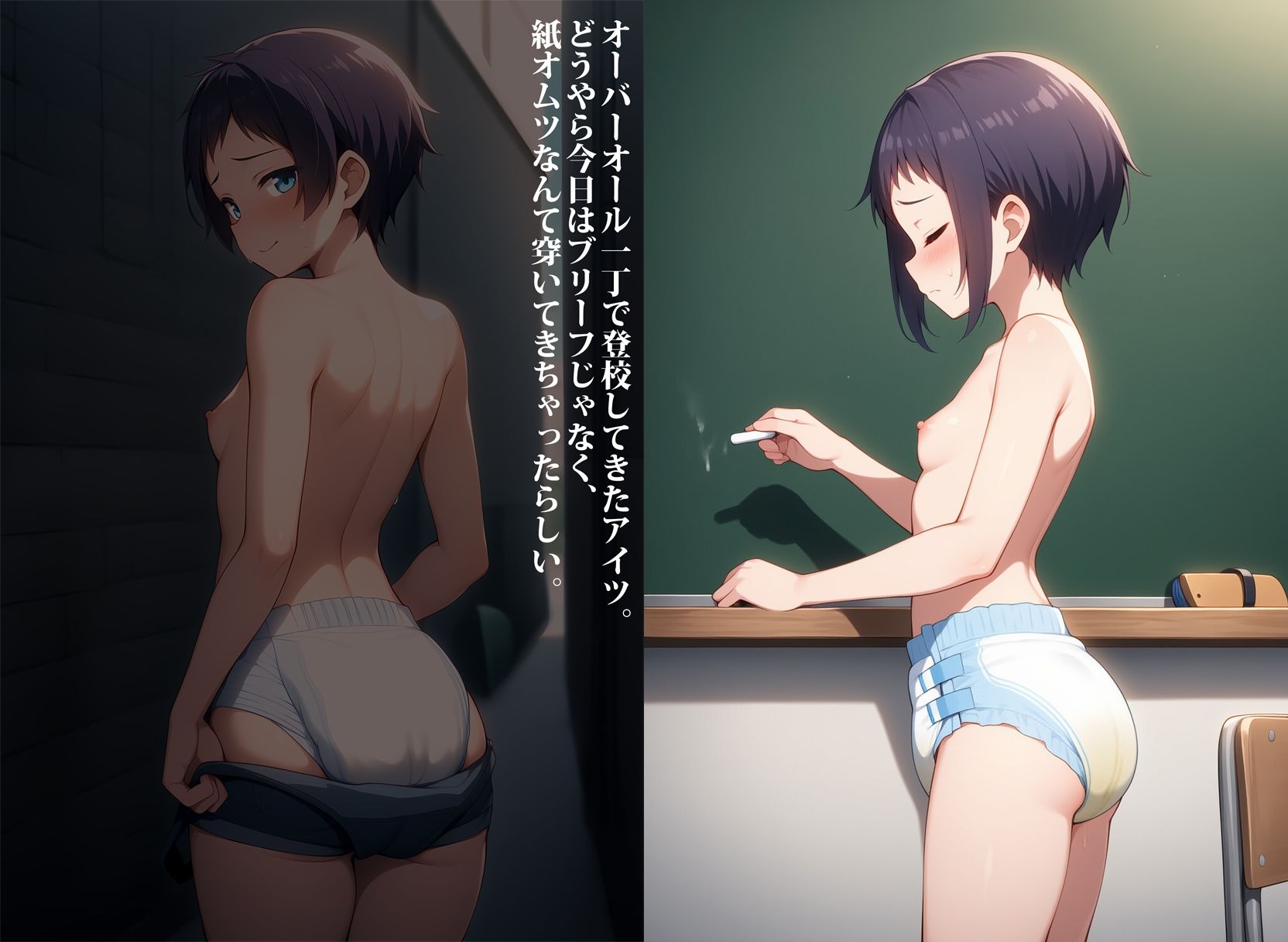 女子達に人気な王子様女子、本性お漏らしマゾなのはウチらだけの内緒な？ - サンプル画像 9
