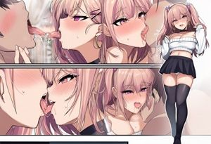ベロチュー大好きな方へお勧めの超美麗AI画集 - サンプル画像 4