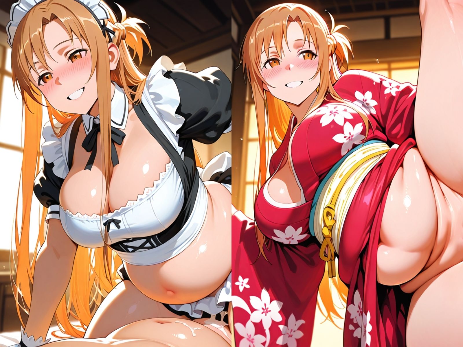 初恋のあのヒロインと純愛ラブコス生活 結○明日奈 - サンプル画像 5