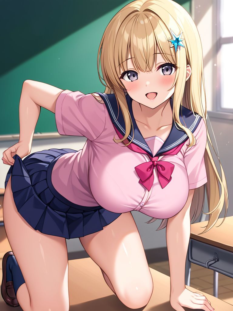 Hカップの優等生に放課後の性指導 - サンプル画像 1