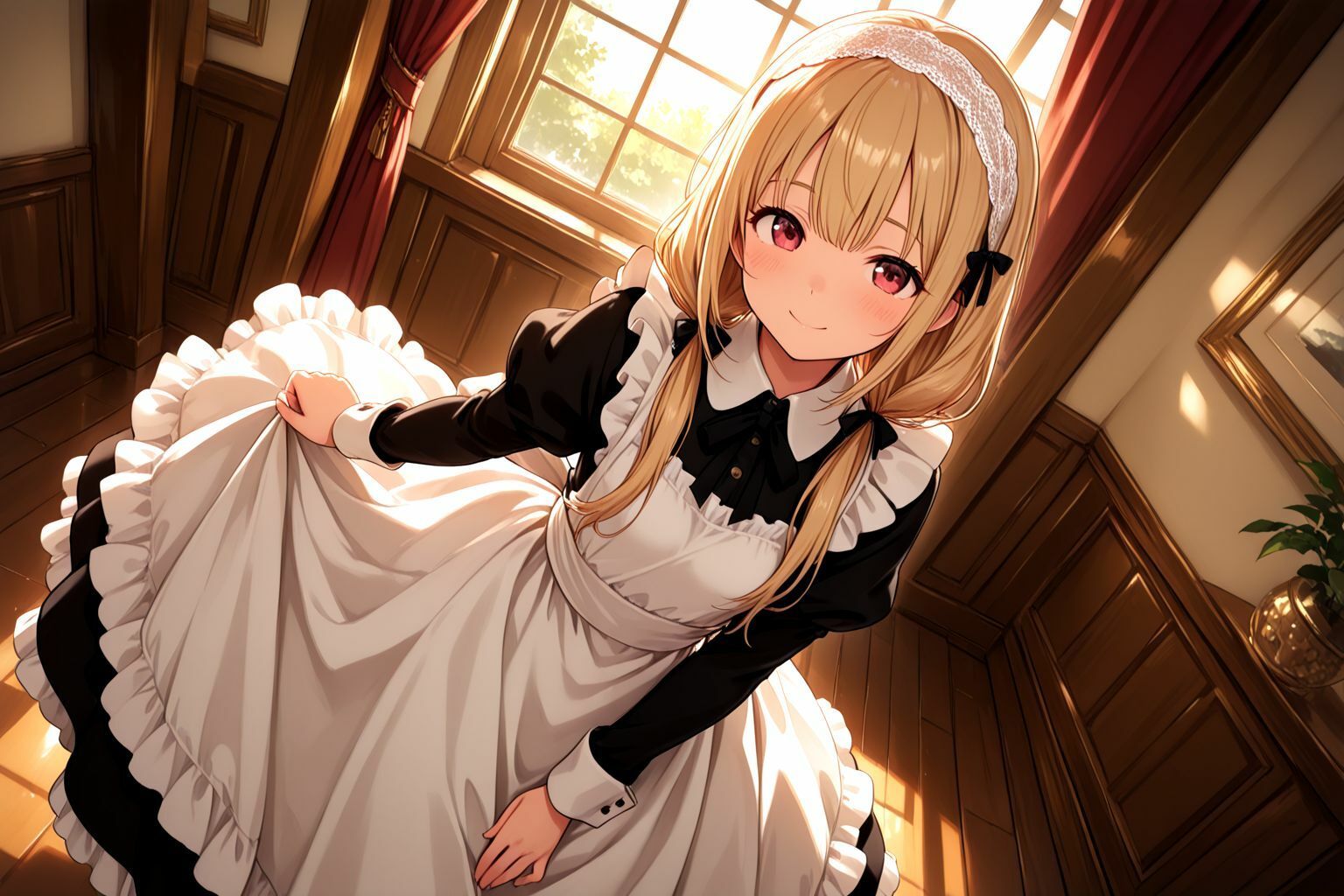 うちのえっちな専属性処理メイドさん パート1 - サンプル画像 1