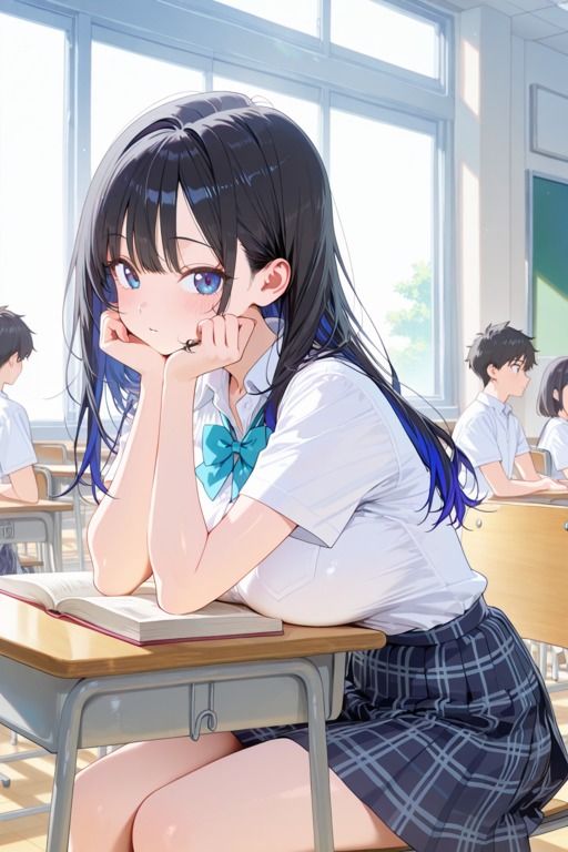 淫らなメス穴、女子校生のハードセックス - サンプル画像 1