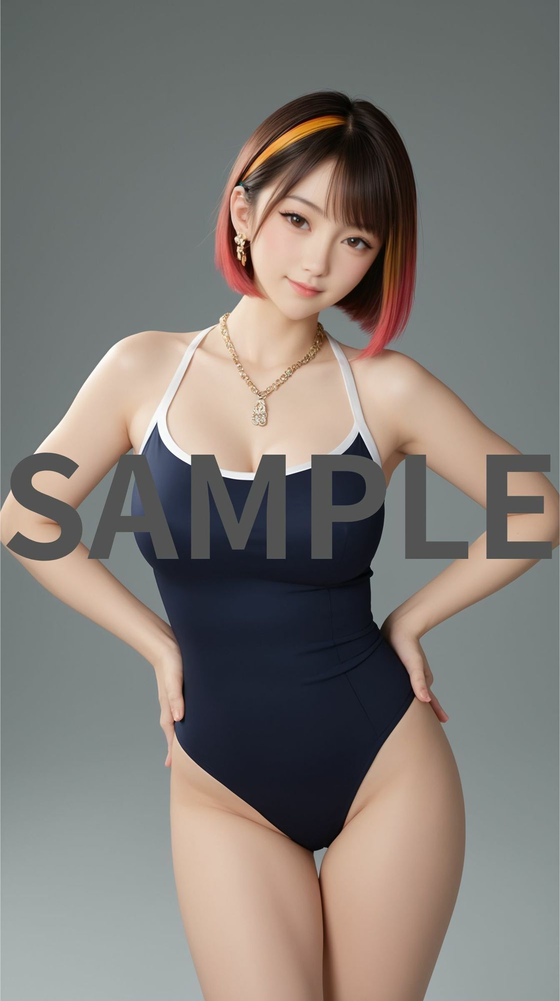 バーチャルグラビア - 次元を超えた彼女2 - サンプル画像 2