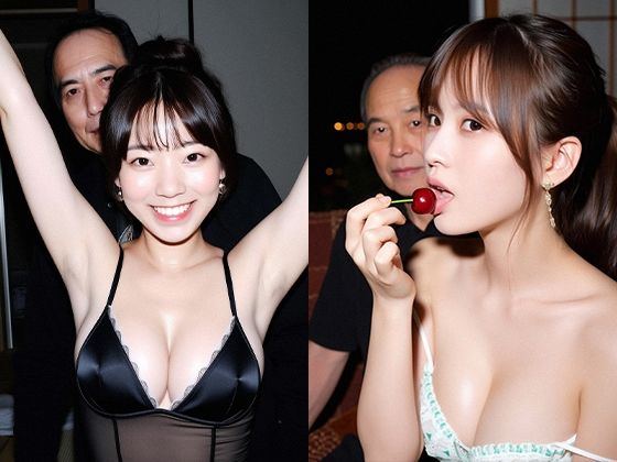 若い女とおっさん - サンプル画像 2