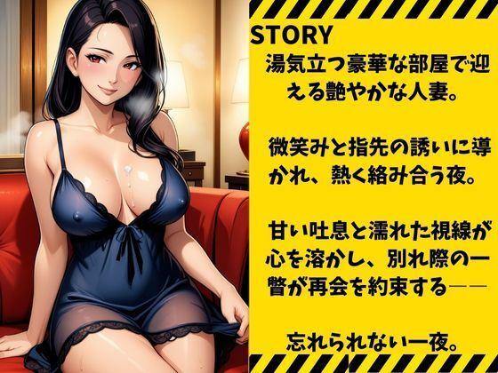 艶肌の夜  人妻熟女風俗で溶ける心と身体  秘めごと - サンプル画像 1