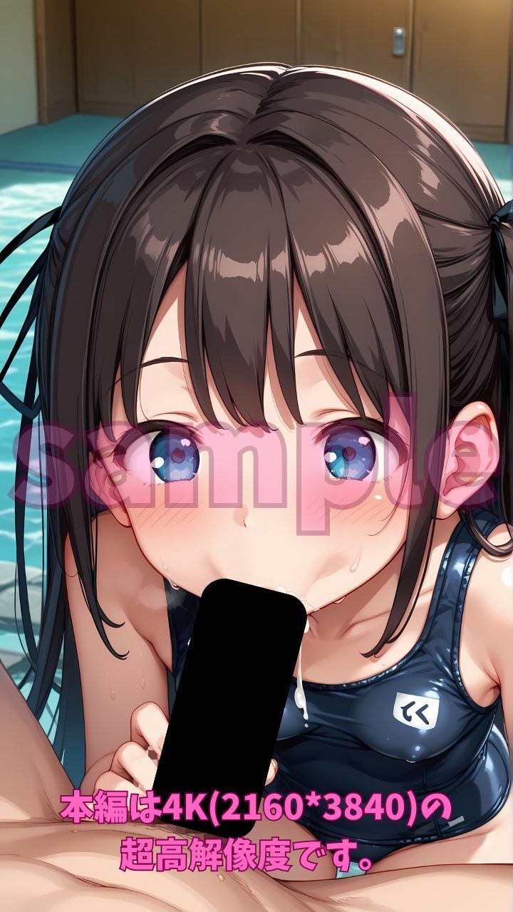 放課後ふぇらちおクラブその2 スク水編 - サンプル画像 5